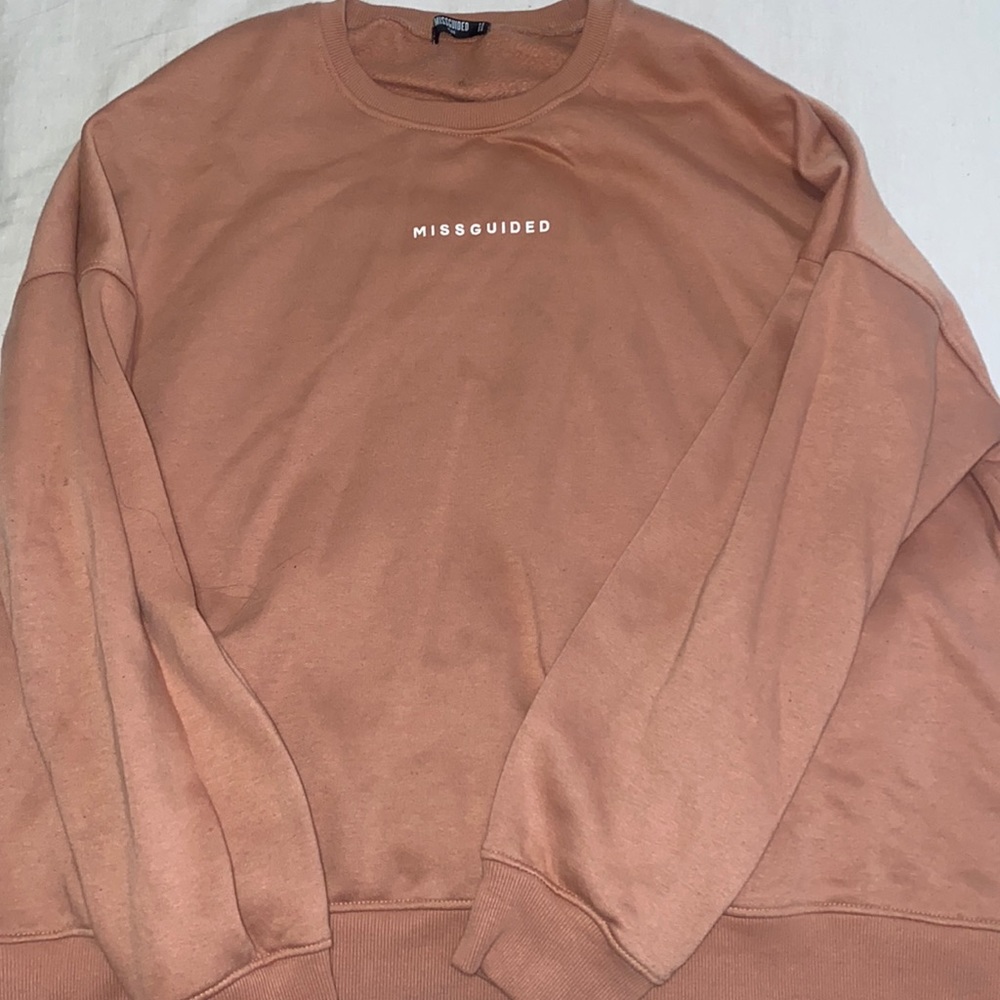 Missguided sweatshirt (has tiny stain)